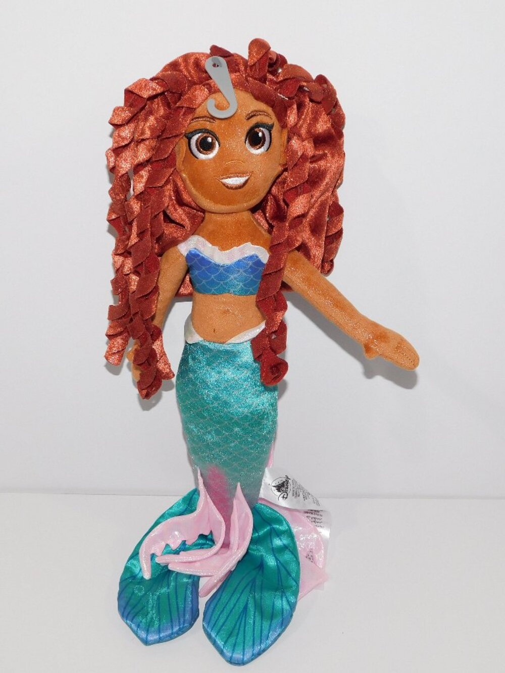 Disney Parks The Little Mermaid Live Action Movie 18" Plush Ariel Doll NWOT